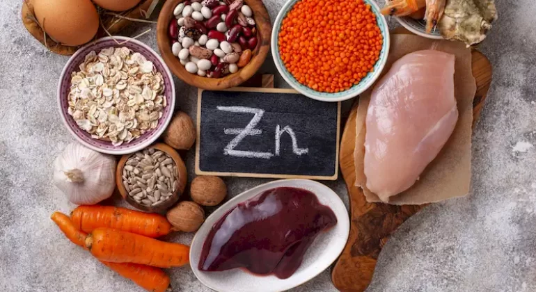 The importance of regular Zinc consumption through healthy food